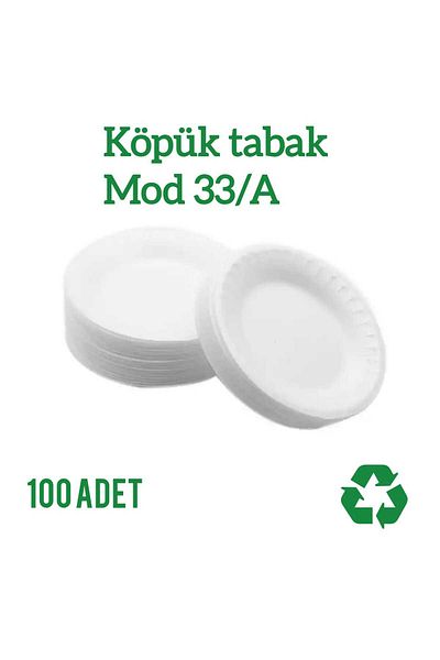 erze 100 Small Size Foam Plates