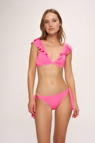 Pierre Cardin Triangle Bikini Top - Derek Flounced