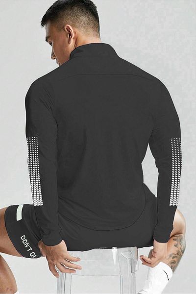GHASSY CO. Μακρυμάνικο μπλουζάκι Ghassy Co. Ανδρικό Running Quick Dry Moisture Wicking Technical Performance