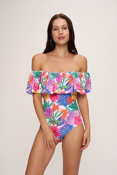 Pierre Cardin Flounce Swimsuit