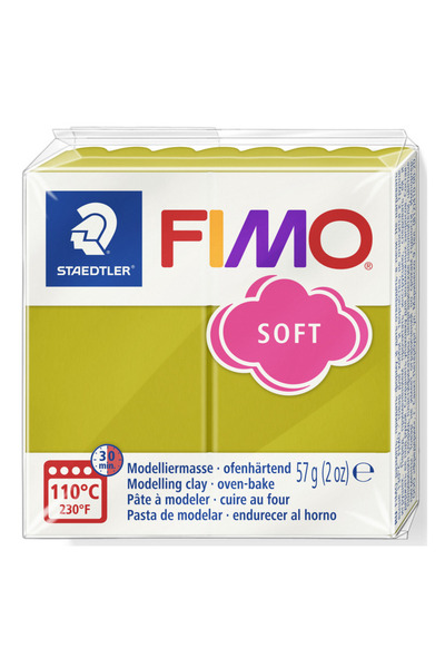 Staedler Fimo Soft Polimer Kil 57 Gr. T51 Grass Green