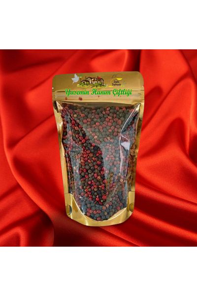 Yasemin Hanım Çiftliği Organic Colored Grain Black Pepper 150 Gr
