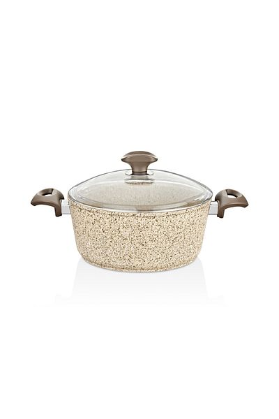 FALEZ CREAMY 28 CM DEEP COOKER
