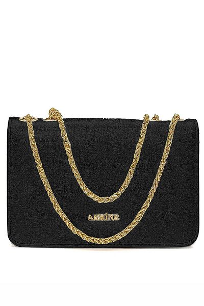 Armine Black Women's Handbag - Model 317