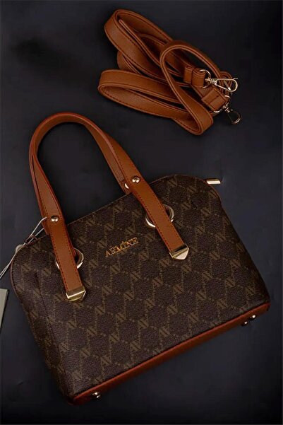 Armine 364 Kadın El Çantası Kahverengi