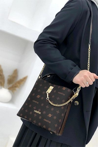 Armine 222 Women's Handbag Brown