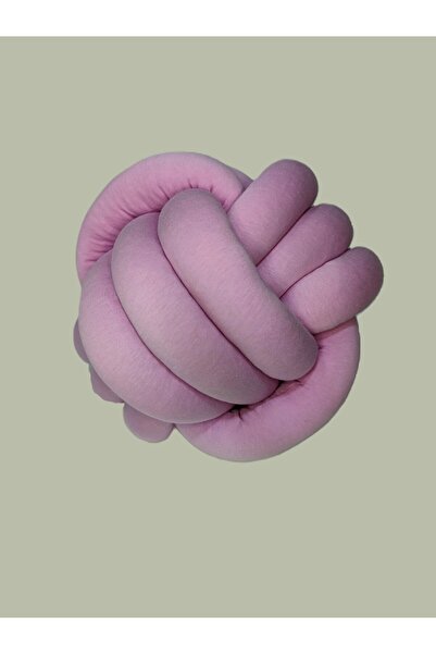 Lucky Kids DECORATIVE KNOT TOP PILLOW LILA