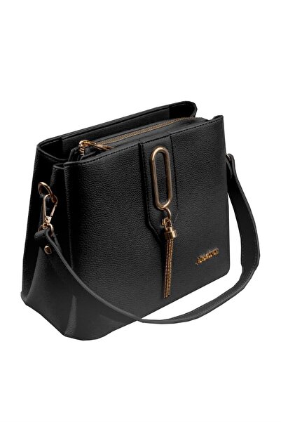 Armine 361 Kadın Omuz Çantası Siyah - 24 x 20 x 12- 03144