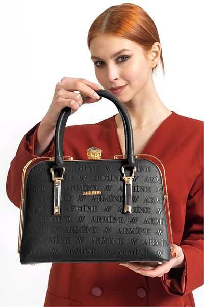Armine 339 Women's Shoulder Bag Black