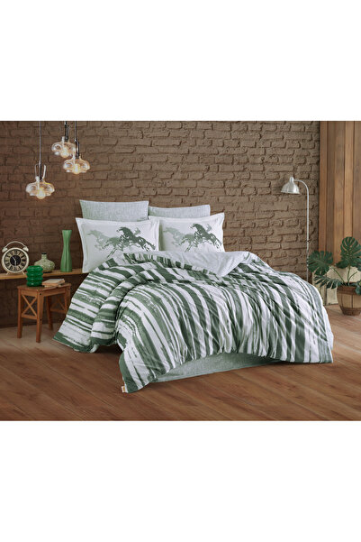 Hobby home collection هواية شخص مزدوج. طقم غطاء لحاف بوبلين -