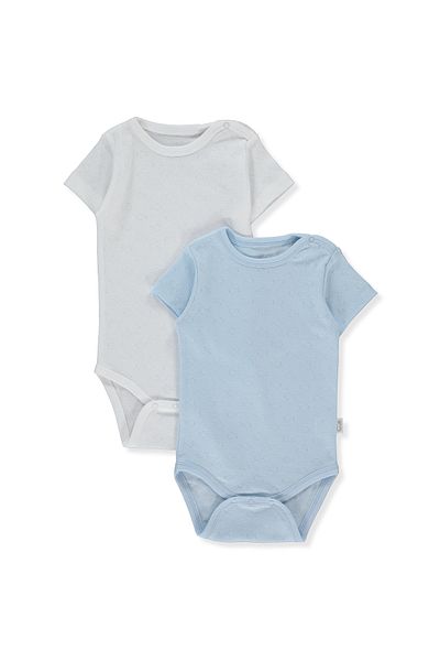 Bebetto AJURLU SHORT SLEEVE BODY 2-PACK (BASIC/24) T 3387