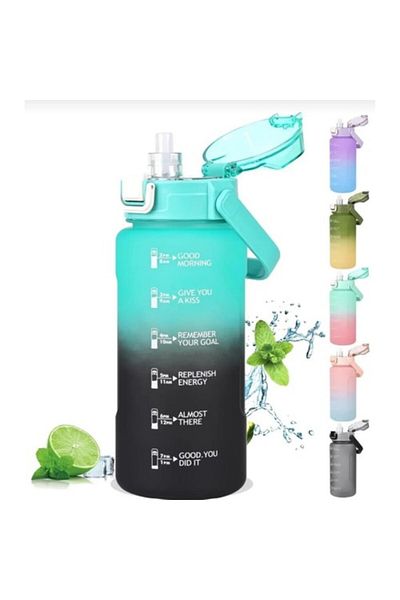 Vagonlife Policarbon Wagon Flask - 2000 Ml Pink Green Black, VGN2214