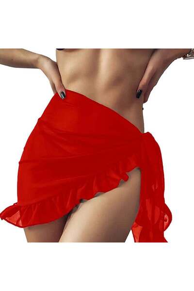 BF Bikini Fashion Julia ruffle pareo skirt