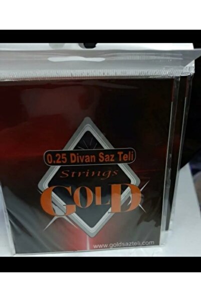 Raks Gold  0.25 Divan Saz Bağlama Teli