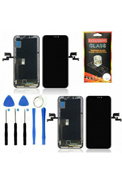 Beruflic Apple İphone Xs Uyumlu Lcd Ekran Dokunmatik Oled Siyah (Tddı Incell)