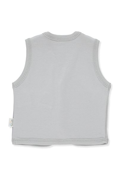 Bebetto INTERLOK VEST EMBROIDERED (BESTIES) T 3579
