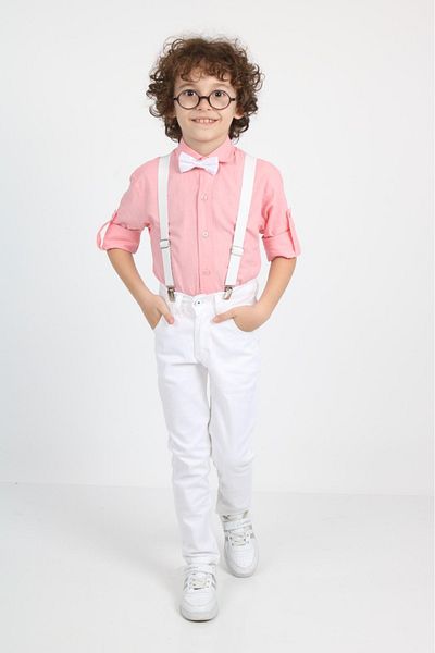 Nacar BOY'S SHIRT PANTALON BOTTOM TOP SET 23 APR
