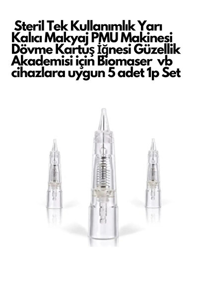 alaraycosmetics 5 голок для перманентного макіяжу PMU, що підходять для біома...