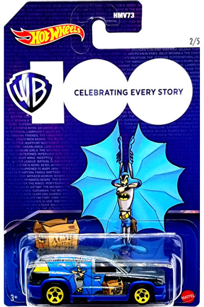 HOT WHEELS FANDANGO 100.YIL WARNER BROS WB ÖZEL SERİ UZUN KUTU KOLEKSİYON -NA...
