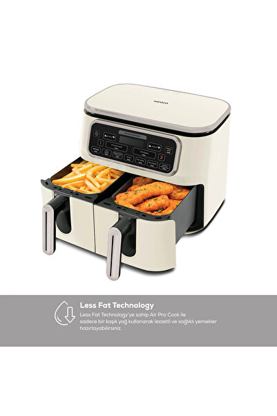 Karaca XXXL 8 Lt /8 Kişilik Közleme , Kızartmalar, Fırın Yemekleri, Hamur İşleri, Yoğurt Hazırlama Airfryer