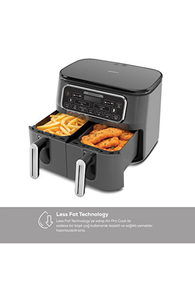 Karaca XXXL 8 lt /8 Kişilik Közleme , Kızartmalar, Fırın Yemekleri, Hamur İşleri, Yoğurt Hazırlama Airfryer