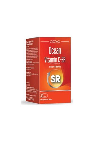 Ocean Orzax Ocean Vitamin C-SR - 30 Tablets