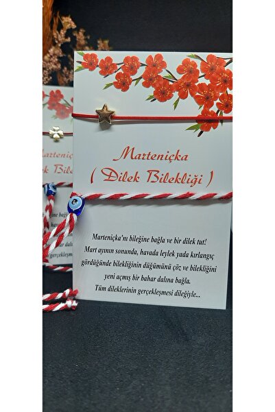 MERLİNA MARTENİÇKA DİLEK BİLEKLİĞİ 10 adet