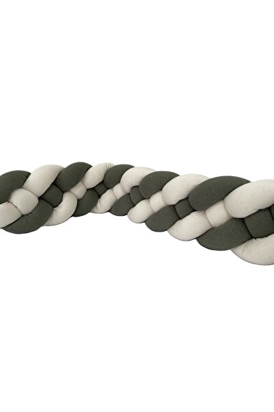 mee-like حماية محبوكة 360 سم 4 قطع موديل محبوك - مناسب لسرير الأطفال 60x120 أو 70x110