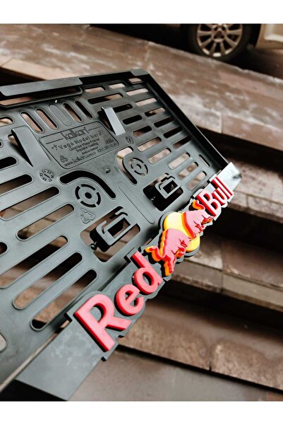 Aksaray Tasarım Atölyesi Kare Plakalık Red Bull Model Takmatik Pleksi 3d Kaba...