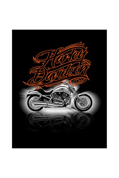 Z zepplin Patch pentru spate mare pentru Harley Davidson