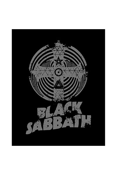 Z zepplin Black Sabbath Band Cross Paranoid Patch mare pe spate