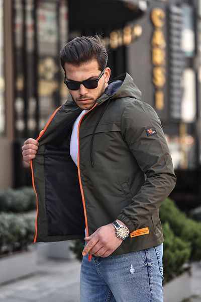 ByTrend Πολύχρωμο αδιάβροχο με φερμουάρ Seasonal PLDP 2920