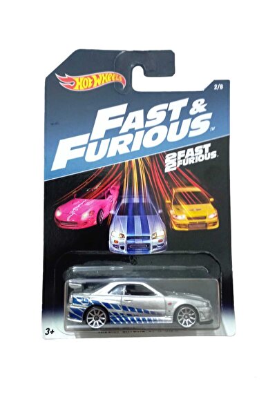 HOT WHEELS NISSAN SKYLINE GT-R (R-34) TEKLİ ARABALAR UZUN KARTONET YURT DIŞI ...