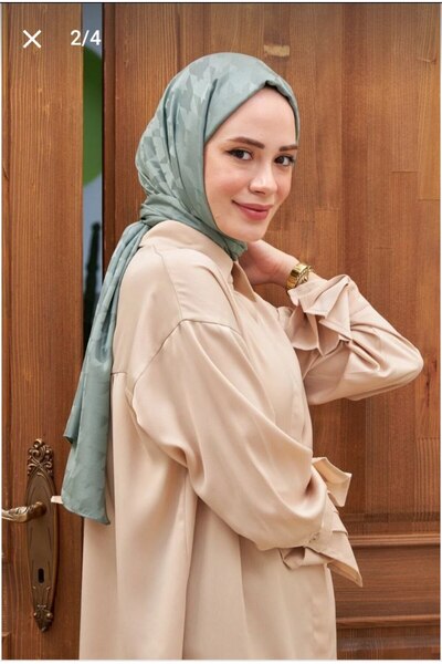 Nilbutik Houndstooth Pattern Cotton Jacquard Shawl