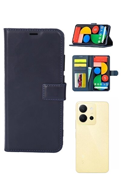 vivo Y36 Kamera Korumalı Cüzdanlı Ve Kapaklı Kılıf