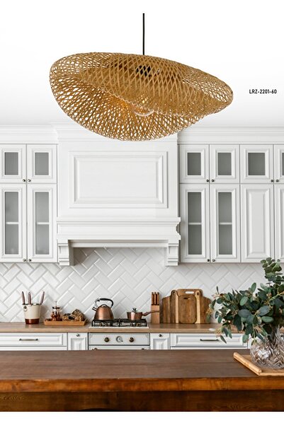 Buiva Modern Avize Hasır İskandinav Tasarım Boheme Avize