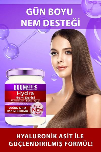 BOOM BUTTER Hydra Intensive Moisture Nourishing Anti-Breakage Hair Care Boom 190 ml