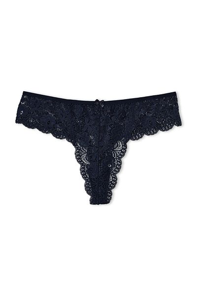 HNX High Waist Lace 3-Piece Thong Panties Set