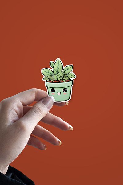 Runrux جدول أعمال النباتات Kawaii، دفتر الملاحظات، الكمبيوتر المحمول، الهاتف، ملصق سجل القصاصات - 19 ملصقًا
