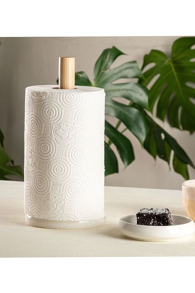 ALM HOME Χάρτινη θήκη για χαρτοπετσέτες Θήκη για πετσέτες μπάνιου Επιτραπέζια σκεύη οργάνωσης κουζίνας