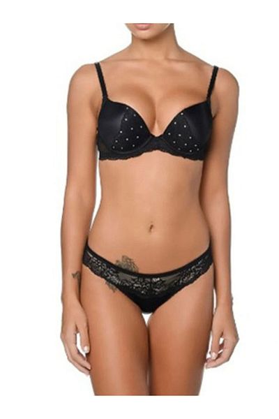 Orkide 2015 Reina Bra Full Cup Set-Black