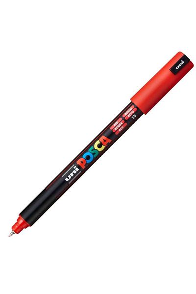Uni قلم Posca - 0.7 ملم أحمر