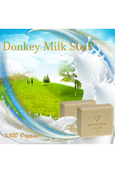 Anatolia Soap Eşek Sütü Sabunu Nemlendirici Leke ve Kırışıklık Karşıtı Hassas Cilt Besleyici 125gr