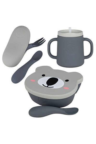 TUM TUM TumTum Silikon Alıştırma Bardağı / Vakumlu Mama Kasesi / Kutulu Mama ...