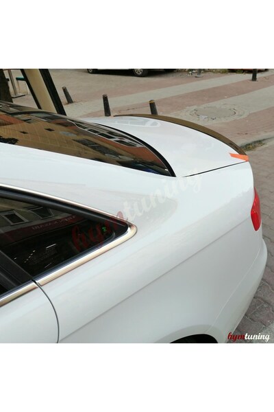 HYM TUNİNG Audi A4 B8 Spoyler Boyasız ABS Plastik