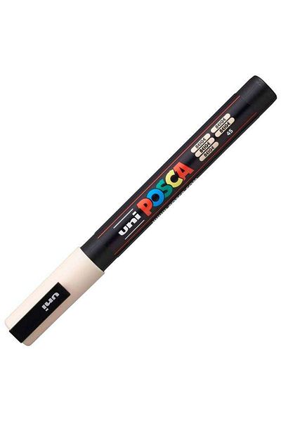 Uni Posca Marker Pc-3M 0.9-1.3 mm Beige