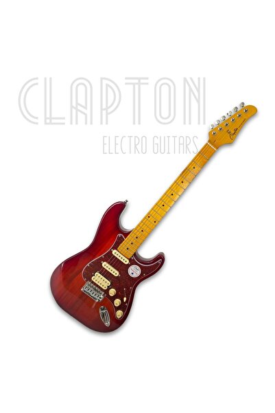 Clapton Str-10 Br Elektro Gitar