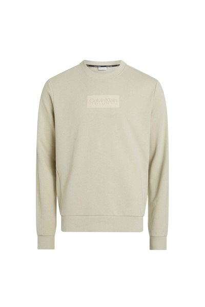 Calvin Klein Bisiklet Yaka Yeşil Erkek Sweatshırt K10k112252leb