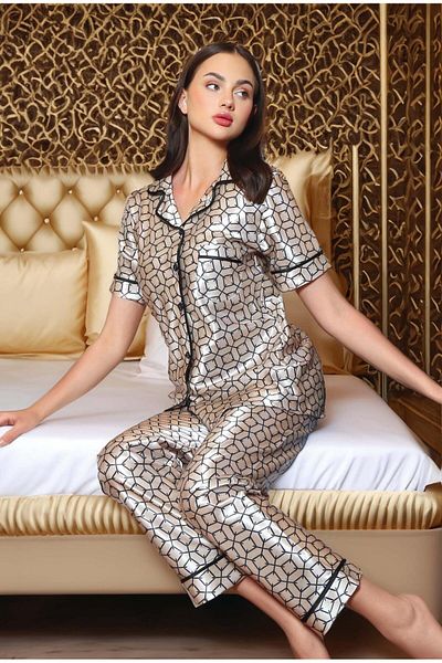 Nilayen women's satin pajamas