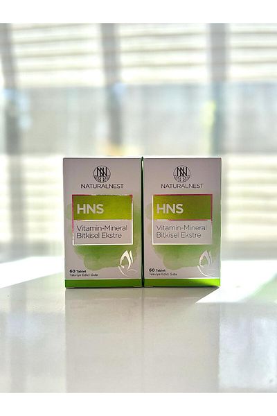 Naturalnest Hns Vitamin-Mineral Herbal Extract 60 Tablets Set of 2